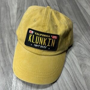 Tommy Breeze California Klunkin Baseball Cap Men Yellow Adjustable Strapback Hat